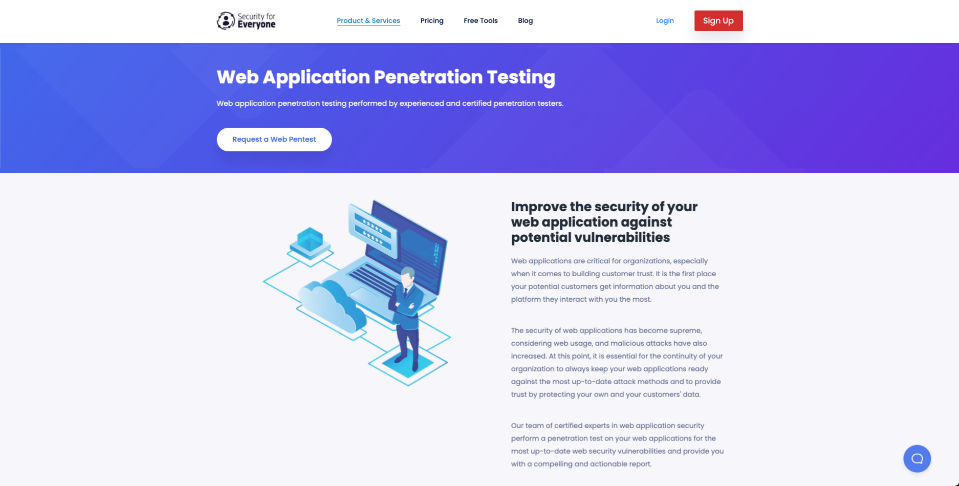 screenshot of Security for Everyone